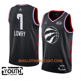 Maillot NBA Toronto Raptors Kyle Lowry 7 2019 All-Star Jordan Brand Noir Swingman - Enfant